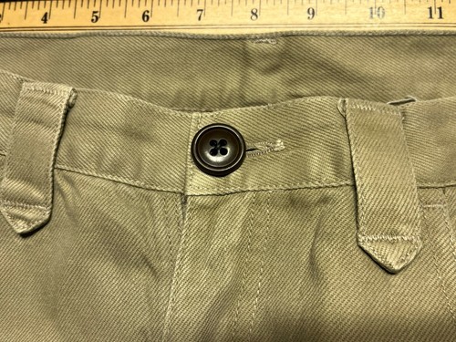 Vintage 70s 80s Wrangler Khaki Jeans Pants Style 0079KH 31x34 (30.5x35) - Picture 7 of 16