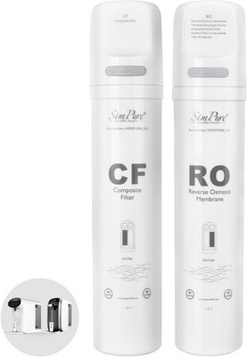 6-Month Replacement Cartridges CF & RO for SimPure  unit + EXTRA RO filter