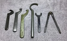 VTG. SPANNER WRENCH LOT ( ARMSTRONG, WILLIAMS. OTHER)