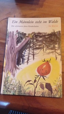 Ein Männlein steht im Walde für Klavier  Kinderbuch DDR Märchenbuch