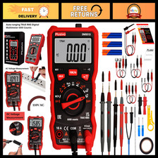 6000 Counts Digital Multimeter, Auto Ranging TRMS AC DC Volt Meter, Ohm Tester,