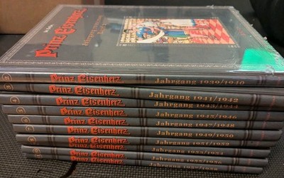 Prinz Eisenherz Hardcover 2-11 German Prince Valiant
