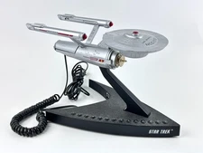 Star Trek USS Enterprise NCC-1701 Telephone Telemania 1993 Collectible No Box