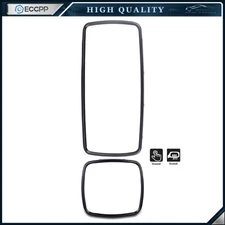 For 11-16 Freightliner M2 106 Heated Side View Main Mirror + Wide Angle Mirror
