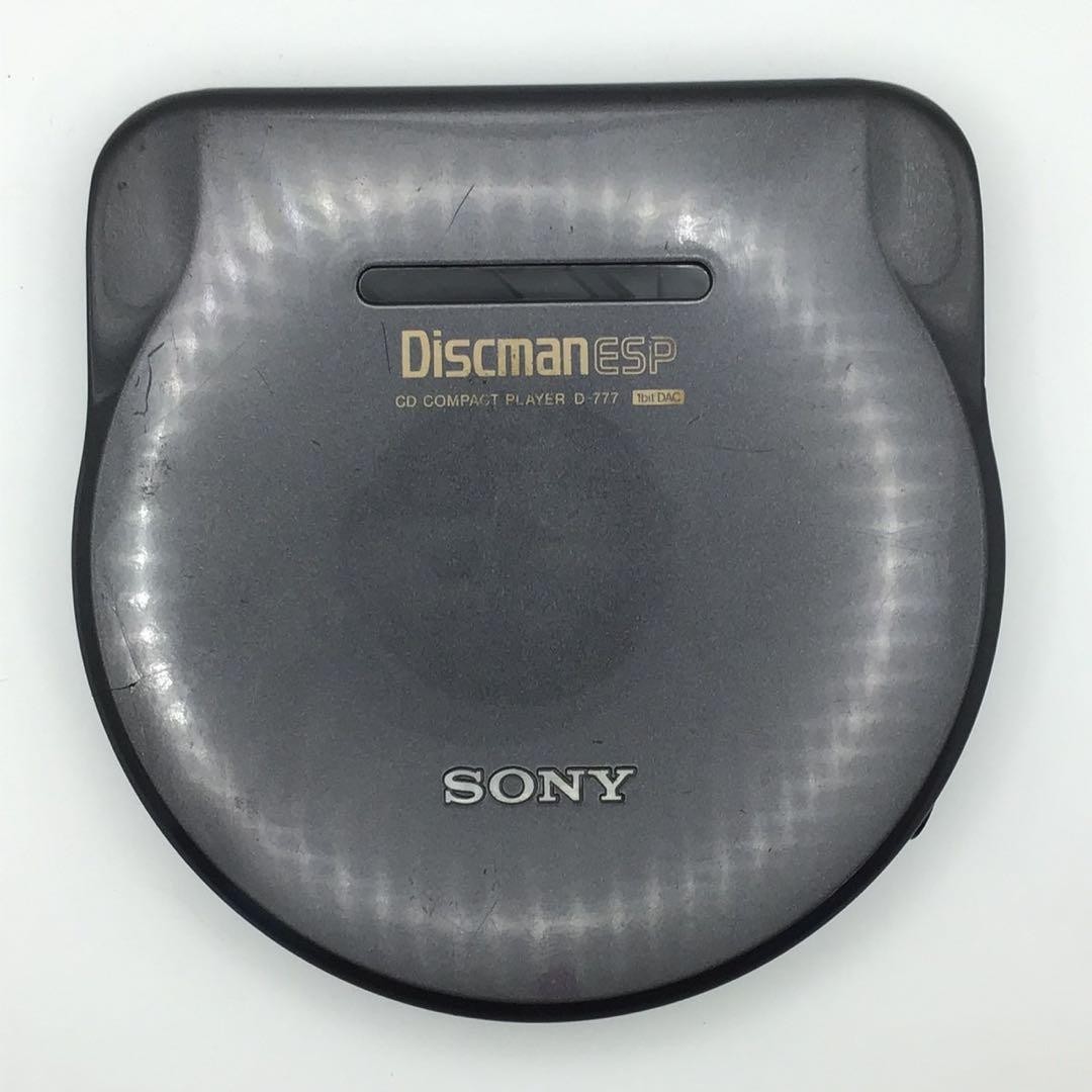 SONY CDプレーヤー Discman D-777 動作品　本体のみ SONY D-777 CD player Diskman portable DBB Audio Devices