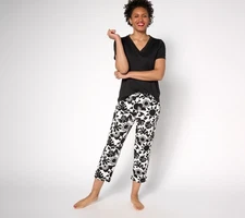 Anybody Women's Sleepwear Sz M Regular Lush Jersey Sleep Multi-colored A692890