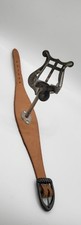 Vintage Yumi Leather Musical Instrument Sheet Music Clip Holder used on wrist