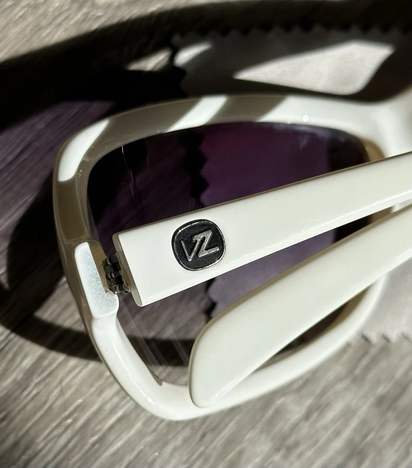 Lentes Von Zipper Pegamento Blanco Mate Negro/Púrpura Degradado (Hecho en Italia) Unisex Foto 3 de 4