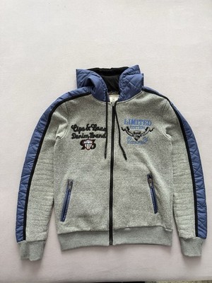Sweatjacke Der Marke Cipo & Baxx Gr. M Farbe Grau,Gr.S