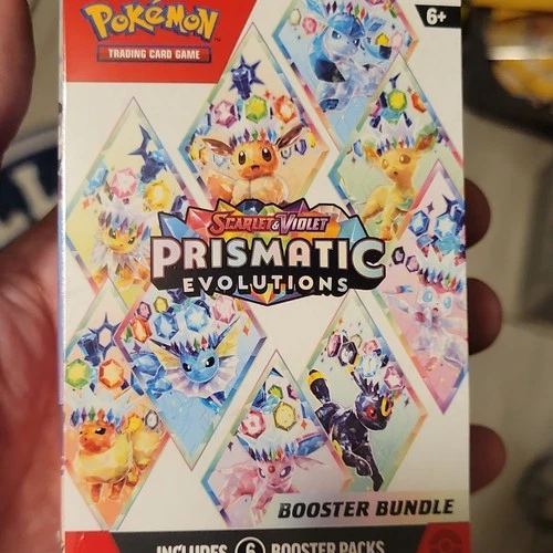 Pokemon TCG Prismatic Evolutions Booster Bundle Sealed