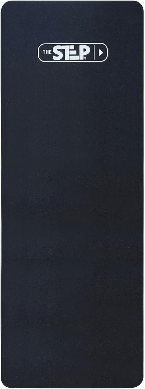Premium Small Step Exercise Mat for Home Gym in Black