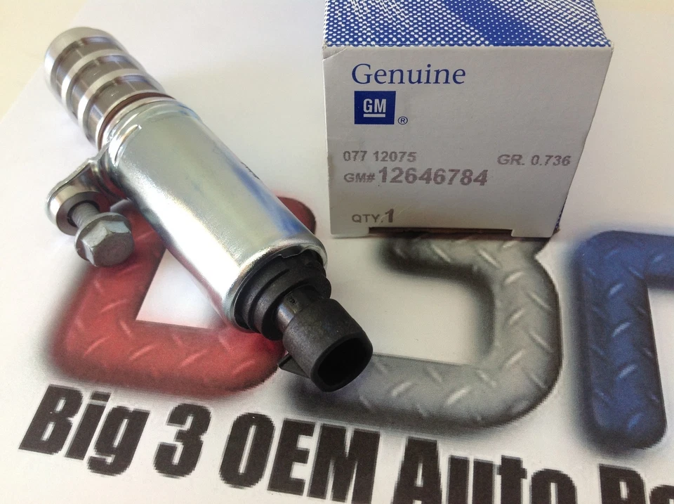 Chevrolet 2.4L Árbol de levas Posición Actuador Escape VÁLVULA SOLENOIDE Nuevo OEM Foto 3 de 3