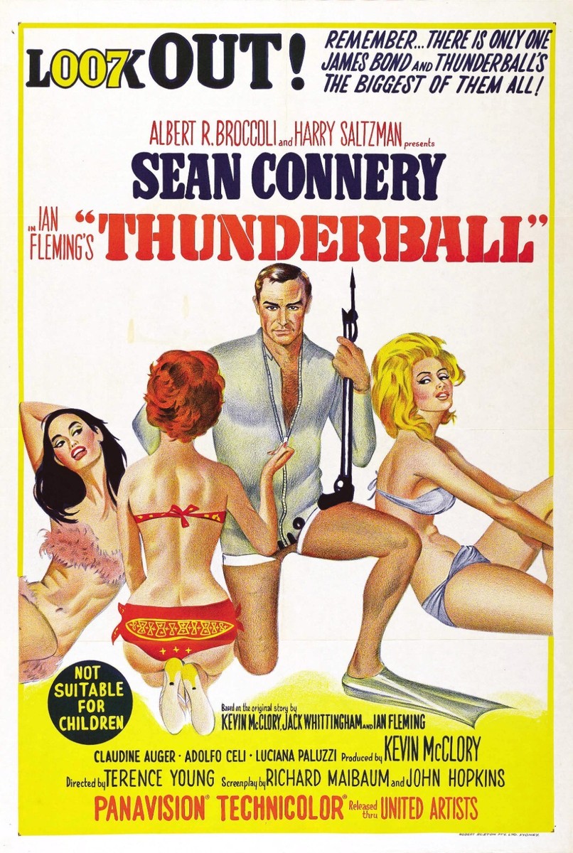007 THUNDERBALL オリジナルプリント 007 THUNDERBALL オリジナルプリント