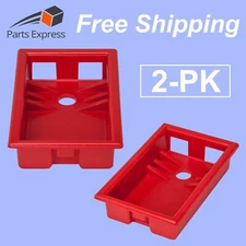 [2-PK] AJAX RED HOUSING/GROMMET for AJAX Press Machines, #JA-28485, A28485