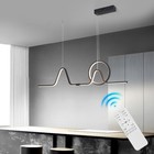 Kitchen Pendant Light Black Home Lights LED Chandelier Lighting Hotel Lamp 100cm