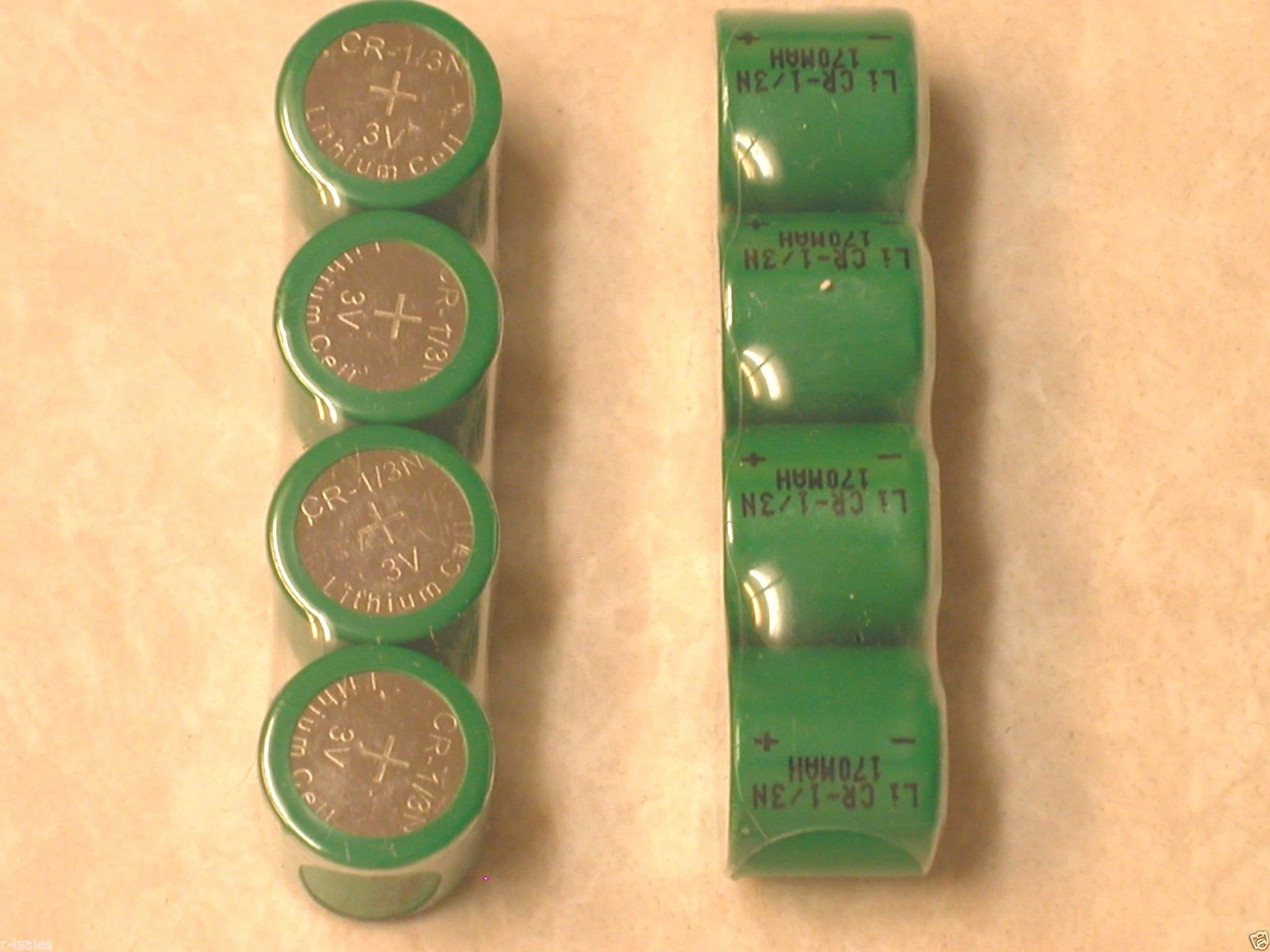 10 pk Eunicell CR1/3N 5008LC DL1/3N K58L 2L76 1/3N LITHIUM BATTERY DOG COLLAR  image 1