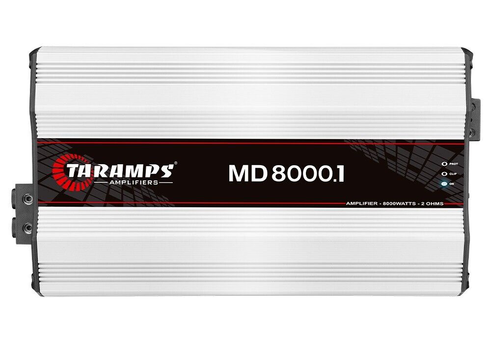 Taramp's MD 8000.1 2 Ohm 8000 W Amplificatore per auto monocanale Taramps MD8 | eBay Taramp's MD 8000.1 2 Ohm 8000 W Amplificatore per auto monocanale Taramps MD8 | eBay