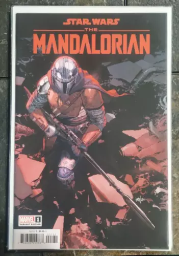 Star Wars The Mandalorian #1 - Leinil Yu 1:50 Variant NM
