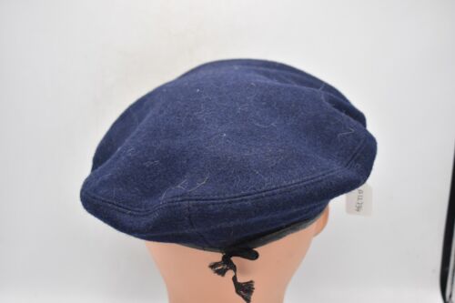Vintage Polish Army Dark Blue Beret – Size 57 - Picture 3 of 24