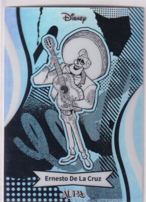 Kakawow Disney 100 Aura 2025 AD-I-199 Ernesto de la Cruz Sketch Silver Holo