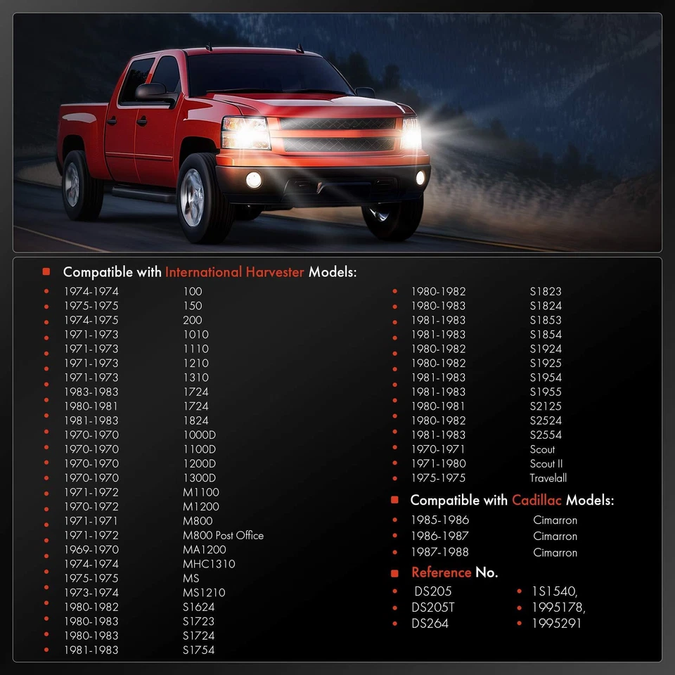 Headlight Switch for Cadillac Cimarron 1985-1988 International Harvester 100 150 - Image 2 of 4
