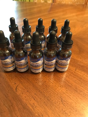 (10) North American Herb & Spice Super Strength Oreganol P73 1 fl oz Exp 4/27