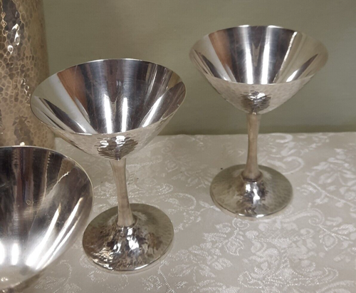 Deceased Estate Sterling Silver Cocktail set c1930s Japan by K Uyeda in immacula - Picture 6 of 22