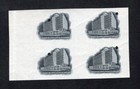 Honduras 1956 block of stamps Mi#Dienst 178 PROOF RR MNH
