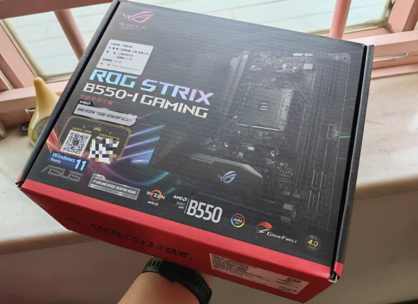 ASUS ROG Strix B550-I Gaming AM4 AMD Motherboard support r7 5700