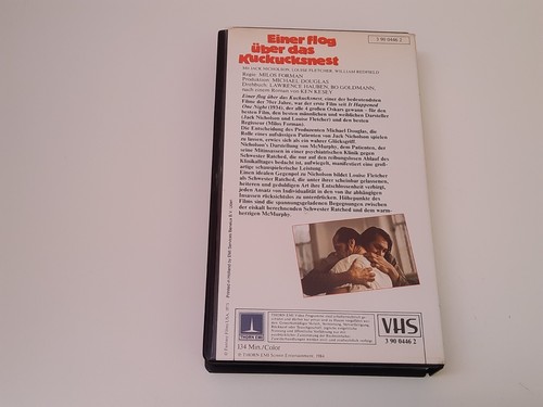 Einer flog über das Kuckucksnest 1975 VHS German PAL Video Jack Nicholson - Bild 2 von 5