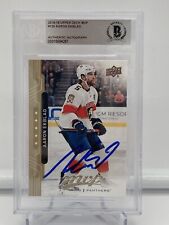 Aaron Ekblad Signed 2018-19 18-19 UD Upper Deck MVP Card #125 BAS Autograph Aaron Ekblad Signed 2018-19 18-19 UD Upper Deck MVP Card #125 BAS Autograph