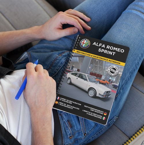 ALFA ROMEO ALFASUD SPRINT : RESTORATION & MAINTENANCE NOTEBOOK : FREE SHIPPING - Picture 2 of 7