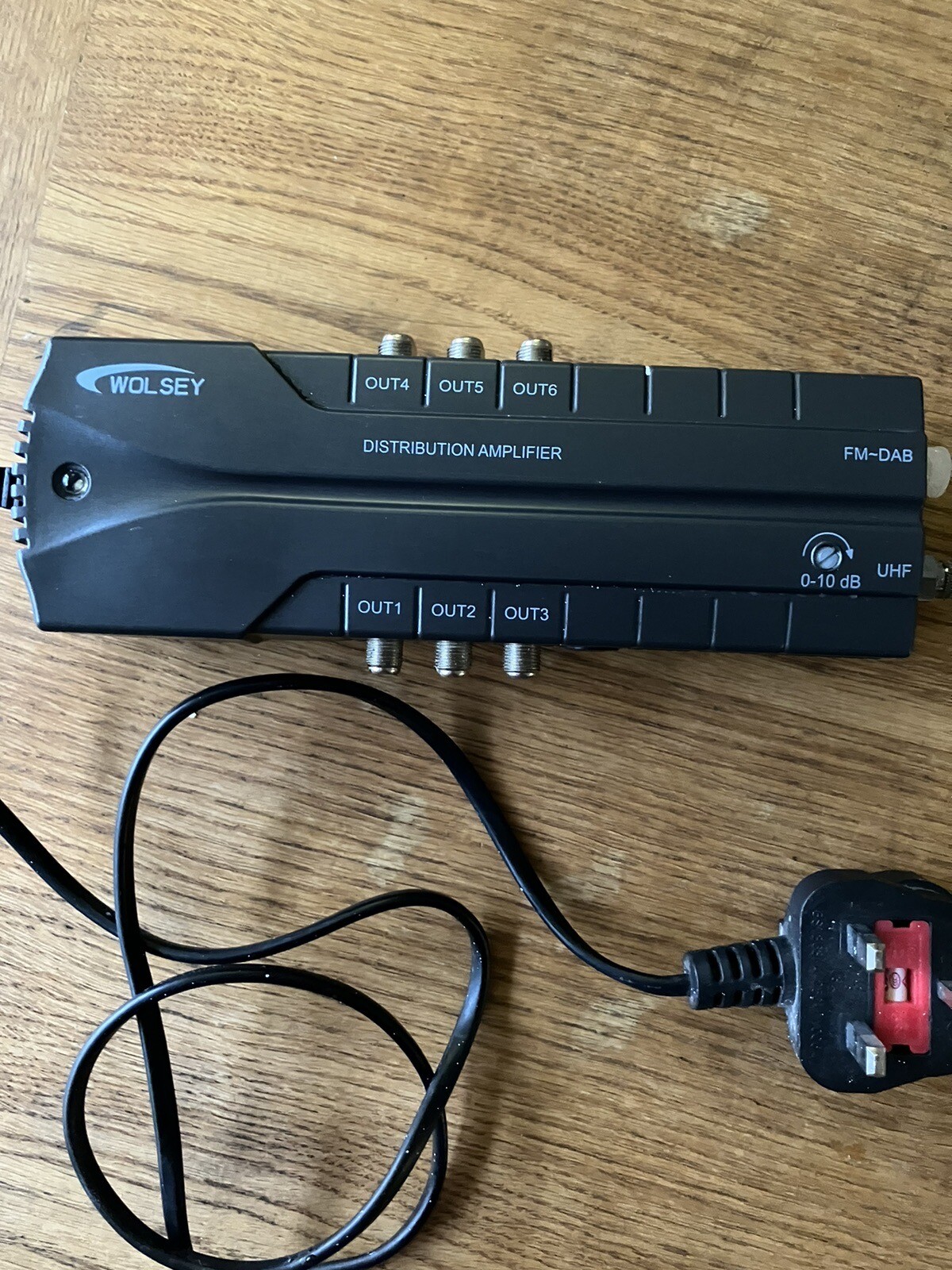 Wolsey TV Booster LTE 6Way Distribution Signal Amplifier (334014) eBay