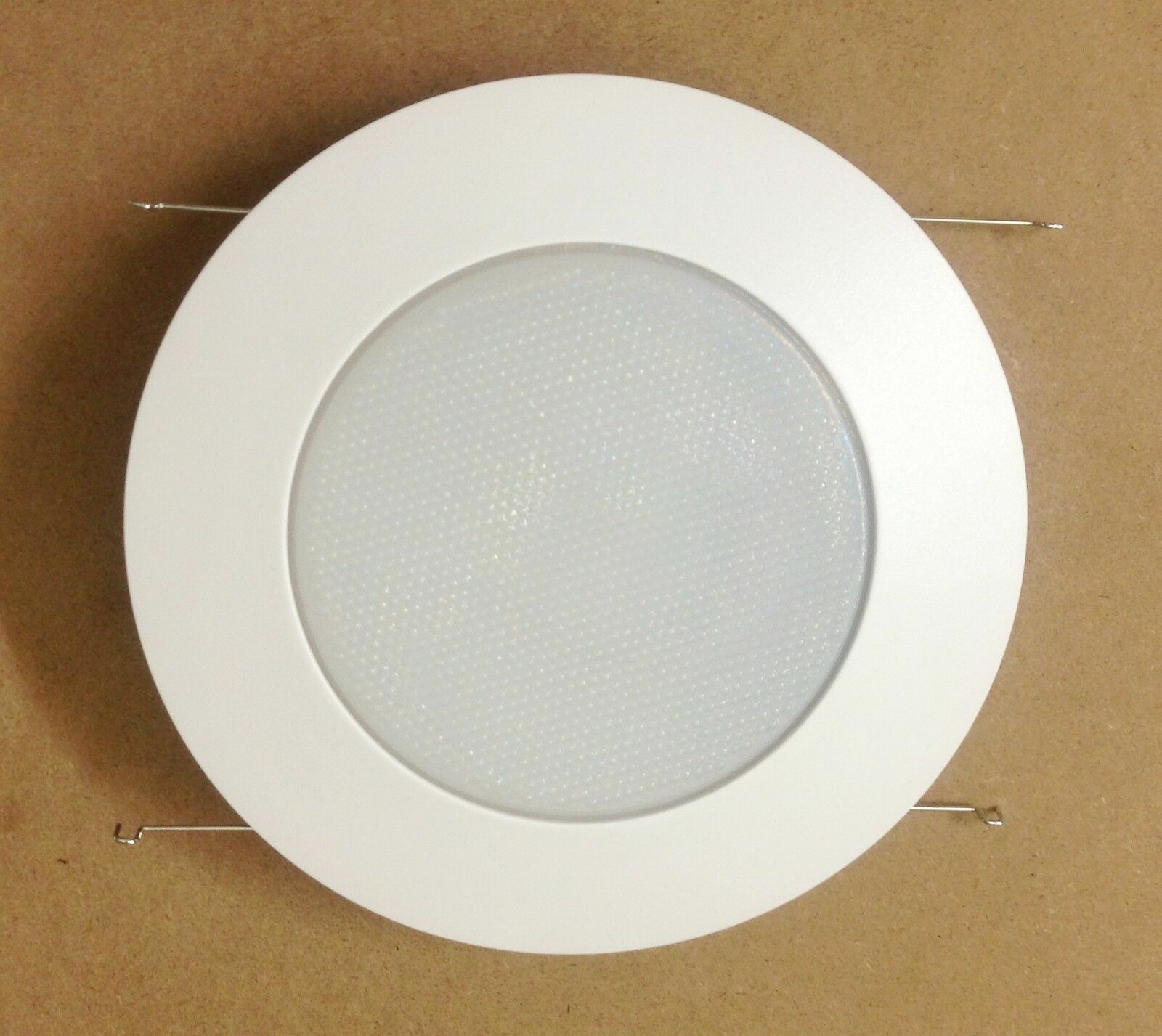 6" INCH RECESSED CAN LIGHT SHOWER TRIM FROSTED GLASS ALBALITE LENS