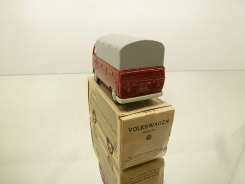 WIKING 261 VW T1 PICK-UP - PLASTIC - RED+GREY 1:40 - HIGH QUALITY GOOD IN BOX - Imagen 6 de 12
