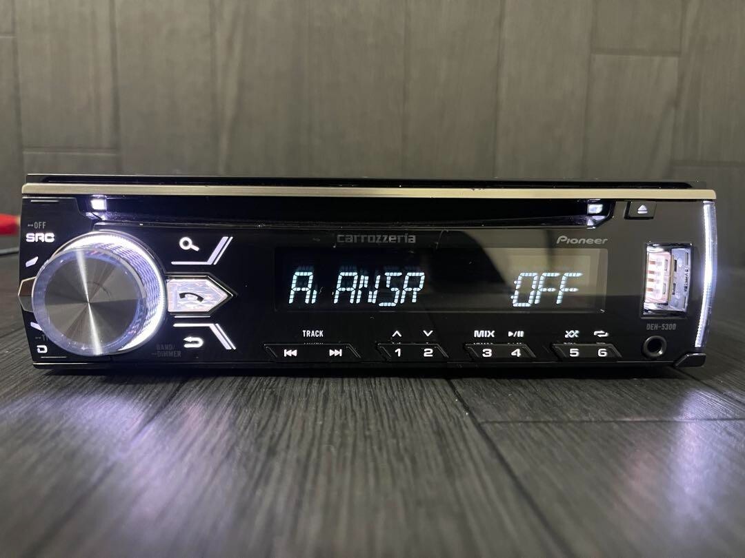 カーオーディオ carrozzeria DEH-5300 Bluetooth Carrozzeria DEH-5300 CD/USB/Bluetooth対応 Pioneer