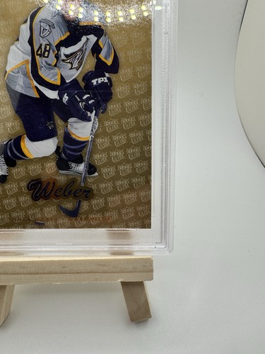 Fleer Ultra Gold Medallion Shea Weber Rookie RC PSA 9 2006-07 - Imagen 5 de 6