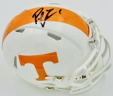 PAUL FINEBAUM SIGNED TENNESSEE VOLUNTEERS MINI HELMET VOLS AUTOGRAPH BAS K52