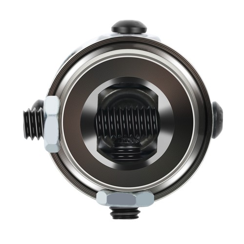 1 Pcs Single Universal Steering U-Joint Shaft 3/4" DD X 13/16-36 Spline Chrome - Picture 7 of 14