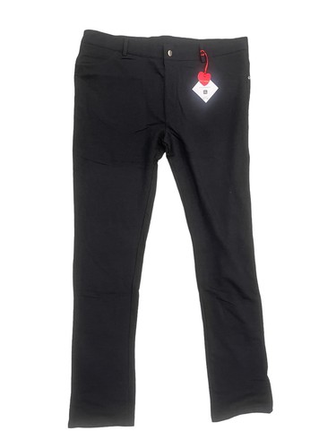 Women's Pull On Stretch Jeggings Pants with Embellished Pocket - Size Medium