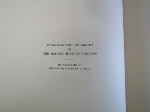 Mackey's History of Freemasonry by Robert Ingham Clegg 33 degree Vol. 1-7 (1921) - Picture 8 of 14