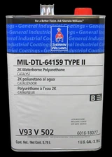 Sherwin Williams 1 GALLON V93V502 Catalyst for F93 MIL-DTL-64159B Polyurethane +