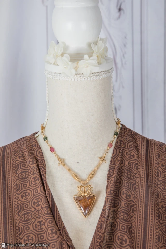 Festival Outfit Medium Brown Green Zootzu Fairy Boho Hippie Costume Faire - Image 2 of 4