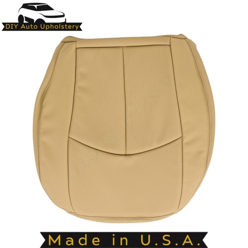 2002-2009 For Mercedes-Benz E-Class Genuine Leather Front Driver Seat Covers Tan - Picture 6 of 10
