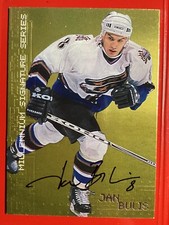JAN BULIS 1999 ITG Be a Player Millenium Signature Series GOLD AUTO On-card