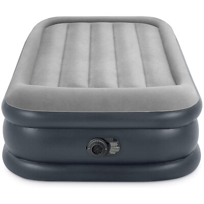 Intex Luftbett mit Pumpe Gästebett Luftmatratze 191x99x42cm selbstaufblasend