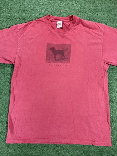 Vintage 90s Cape Cod Black Dog Graphic 