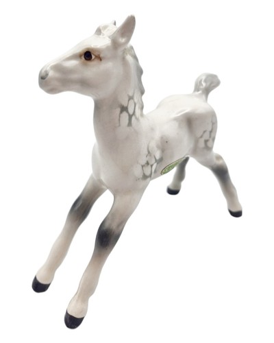 Beswick Foal Horse Figurine 836 Dapple Grey Gloss Made In England Vintage - Picture 7 of 12