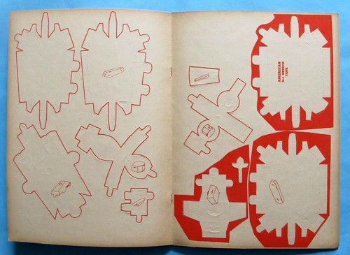 VINTAGE - 13 MODELLINI GIOCATTOLO - WARPLANE e TANK PUNCH-OUT BOOK 1941 - LOWE - INUTILIZZATO - Foto 7 di 12