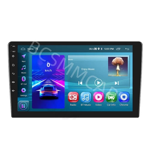 Android 13 Multimedia Player 2DIN Car Radio Stereo 10in Video Player For Carplay